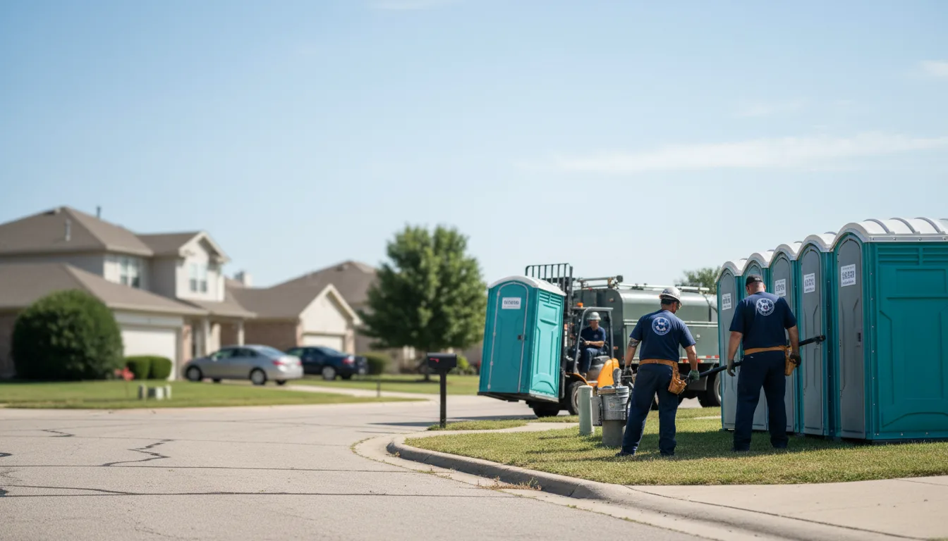 Porta Potty Rental in Stinesville, IN near me